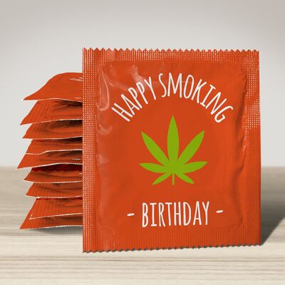 Préservatif: Happy Smoking Birthday