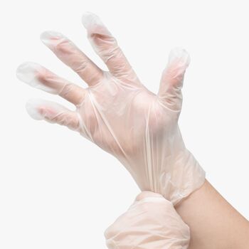 Lot de 100 - Gants biodégradables de qualité alimentaire 2