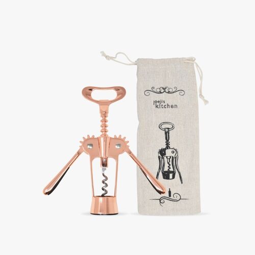 Corkscrew Bottle Opener - Rose Gold