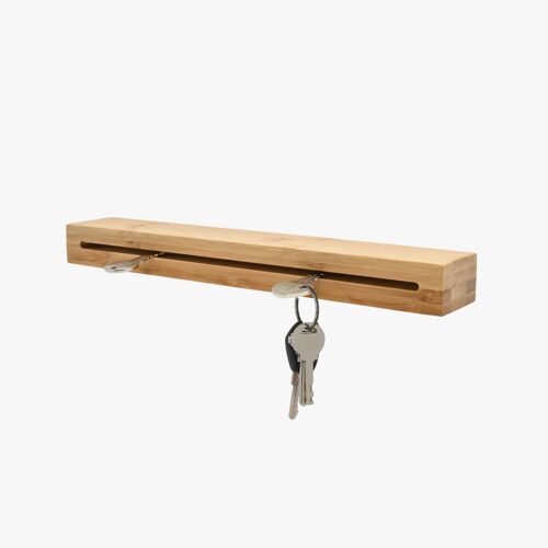 Bamboo Wall Mounted Key Holder