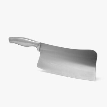 Couteau couperet à viande en acier inoxydable robuste de 17 cm 2
