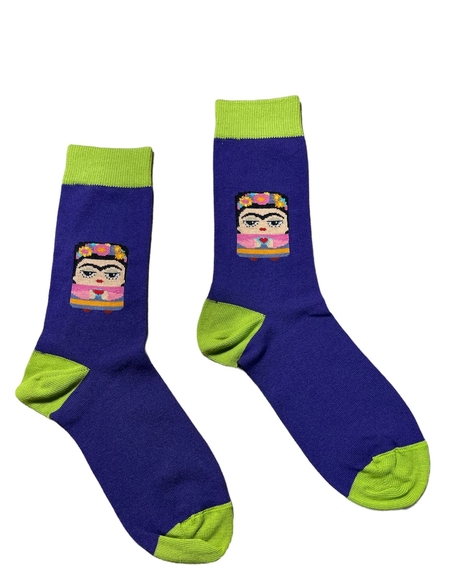 Frida Kahlo Socken Größe L
