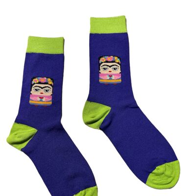 Frida Kahlo socks size L