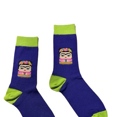 Frida Kahlo Socken Größe L