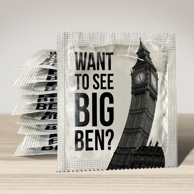 Kondom: Big Ben sehen wollen