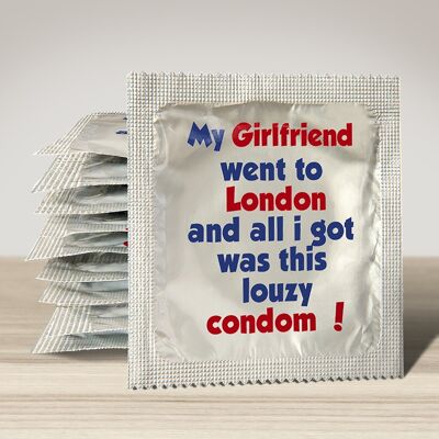 Preservativo: la mia ragazza è andata a Londra