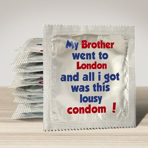 Préservatif: Broth Lousy Condom London