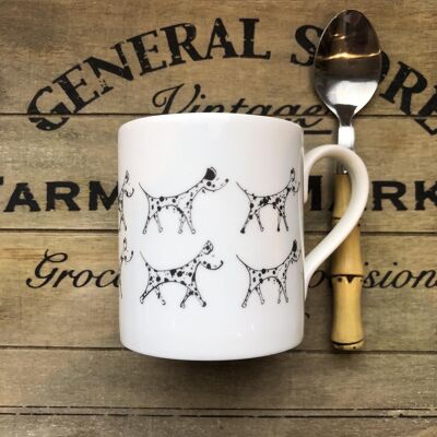 Dalmatian bone china mug