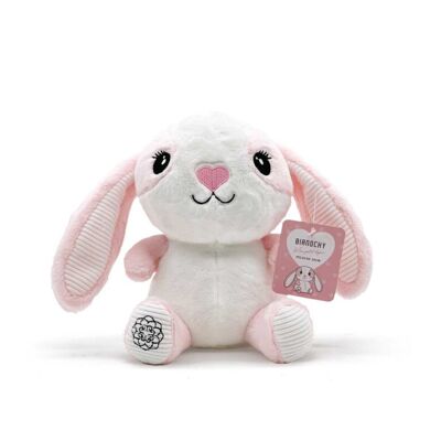 PELUCHE MON PETIT LAPIN ROSE