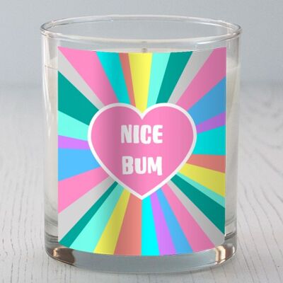 Scented Candles 'Nice Bum Love'
