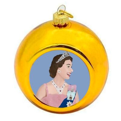 Christmas Baubles 'The Queen's Smile'
