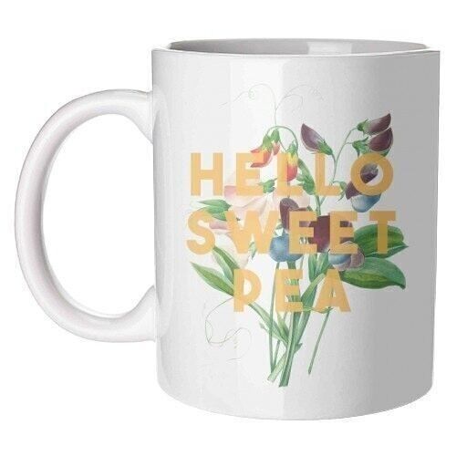 Mugs 'Hello Sweet Pea' by The 13 Prints