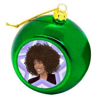 Boules de Noël 'Stars musicales Whitney 6