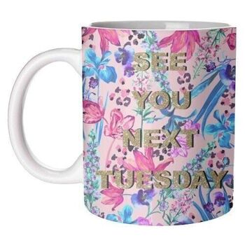 Mugs 'SEE YOU NEXT TUESDAY IN PALE PINK 1