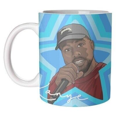 Mugs 'Musical stars Kanye west print'