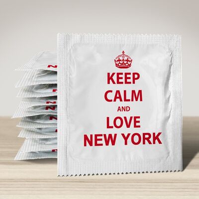 Kondom: Bleib ruhig und liebe New York