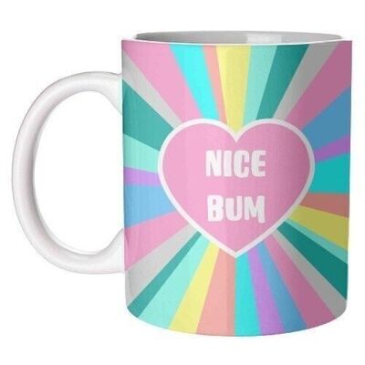Mugs 'Nice Bum Love' by Adam Regester