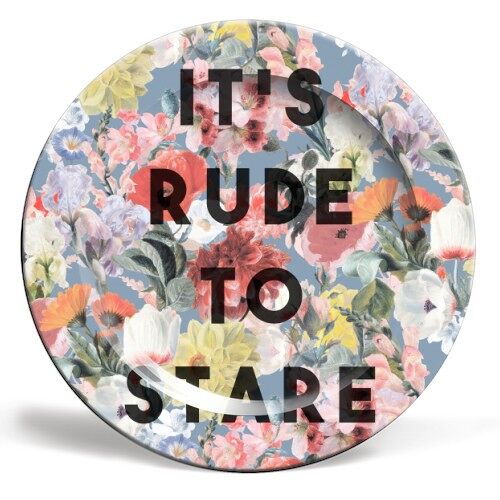 Plates 'It's Rude To Stare'