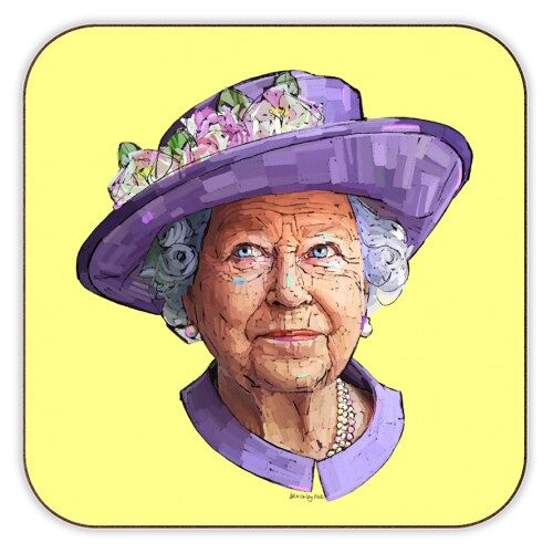 Coasters 'Flower Queen' by Beverley Rae