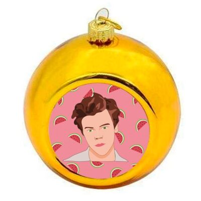 Christmas Baubles 'Watermelon Sugar Harr