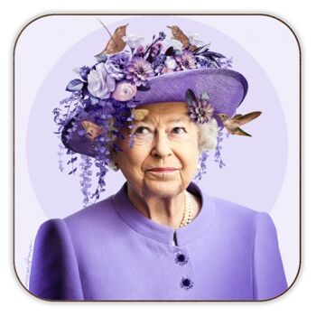 Dessous de verre 'Elizabeth II' par Larissa Grace 1