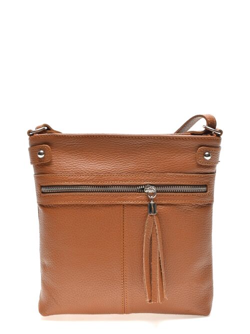 AW22 RM 1807_COGNAC_Shoulder Bag
