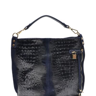 AW22 RM 8080_BLU SCURO _Top Handle Bag