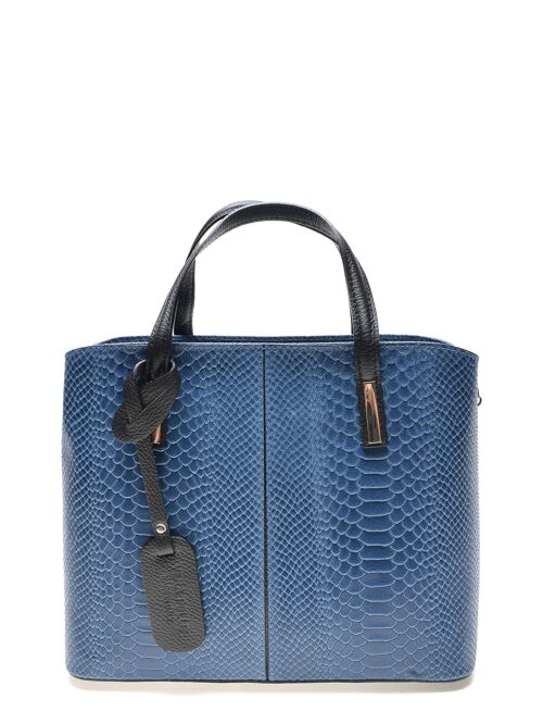 AW22 RM 8067_BLU_Top Handle Bag