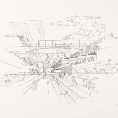 Quais - A2 (42 x 59,4 cm) - N° ../24, Unframed