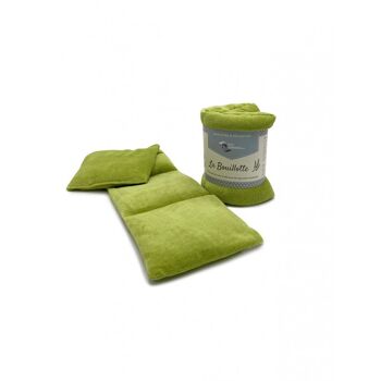 Bouillotte sèche bio - Vert mousse 1