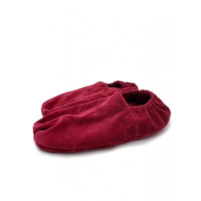 Heated slippers - T1 - Bordeaux