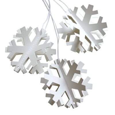 Schneeflocken-Ornamente, Papier