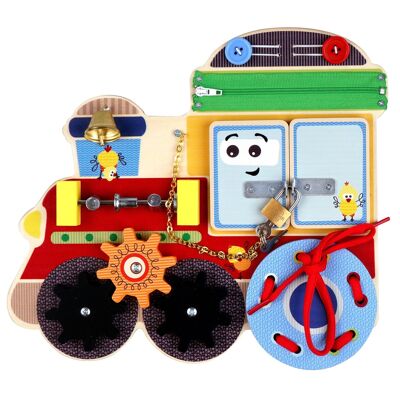 Wacky Wonders - Busy Board - Train
