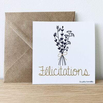 Tarjeta - Felicitaciones