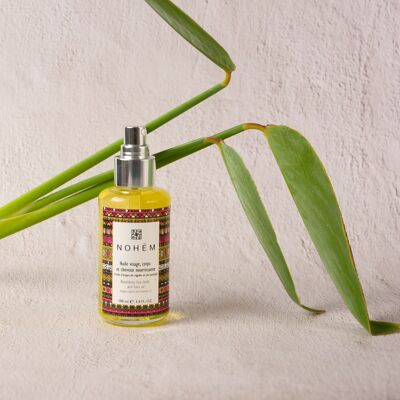 nourishing and relaxing face and body oil for face and body