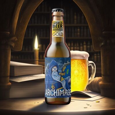 Cerveza triple rubia ORGÁNICA 🧙 archimago