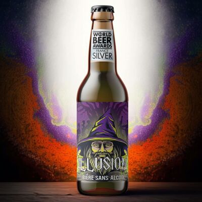 ORGANIC alcohol-free beer 💫 ILLUSION 33cl
