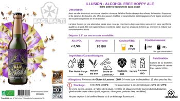 Bière sans alcool BIO 💫 ILLUSION 33cl 4