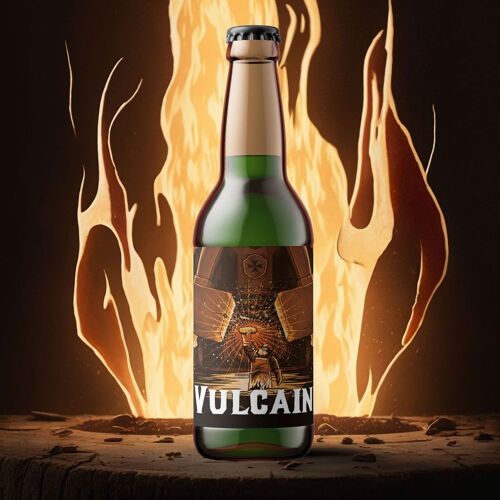 Bière fumée BIO 🌋 vulcain 33cl