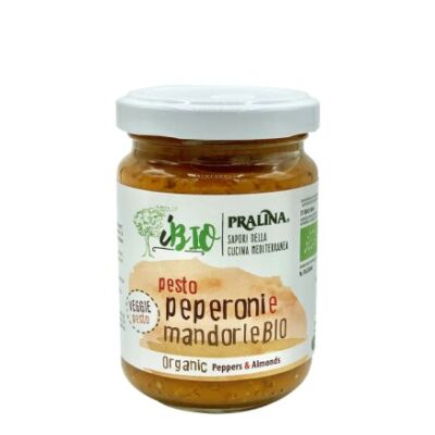 Organic Pepper and Almond Pesto