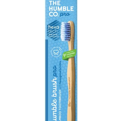 PRO Line Hexatech Spiral Toothbrush - Adult Blue Soft