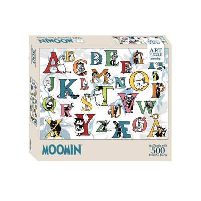 Rompecabezas de arte Moomin - 500 piezas - ABC