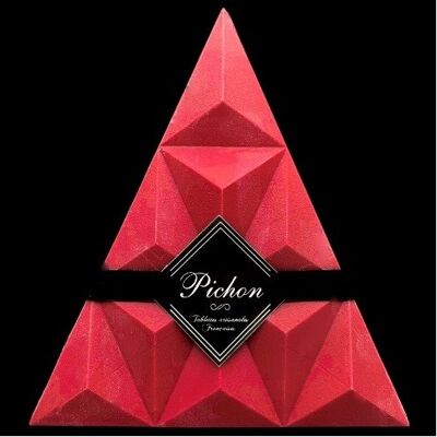 Raspberry Chocolate Triangle (black packaging)