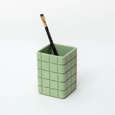 Tile Desk Tidy - Palmengrün