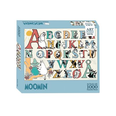 Rompecabezas de arte Moomin - 1000 piezas - ABC