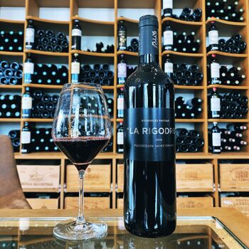 La Rigodrie 2020 , Puisseguin Saint Emilion, Vin rouge biologique - Vin de terroir , puissant et gourmand 1
