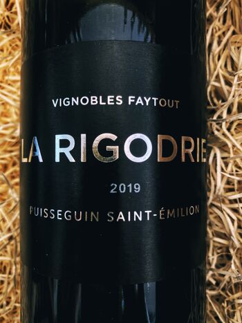 La Rigodrie 2020 , Puisseguin Saint Emilion, Vin rouge biologique - Vin de terroir , puissant et gourmand 3