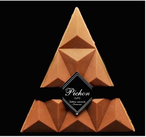 Triangle Chocolat Lait Caramel (emballage noir)