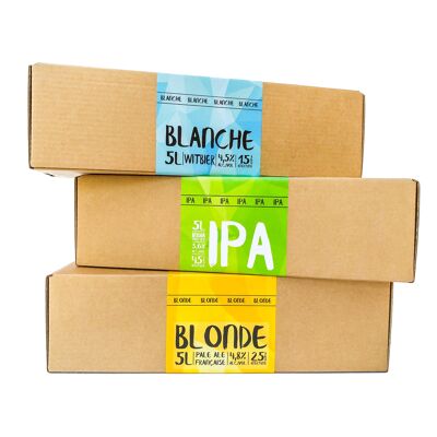 Mezcla de recambios para kit de elaboración (Pale Ale & IPA & Witbier)