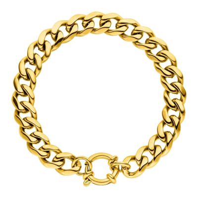 Sanya | 18K vergoldetes Edelstahl Armband Gold